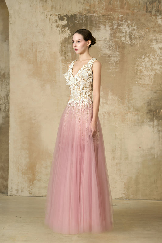 Blush Aurora Gown