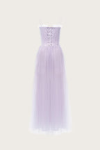 Lavender Whisper Maxi Gown