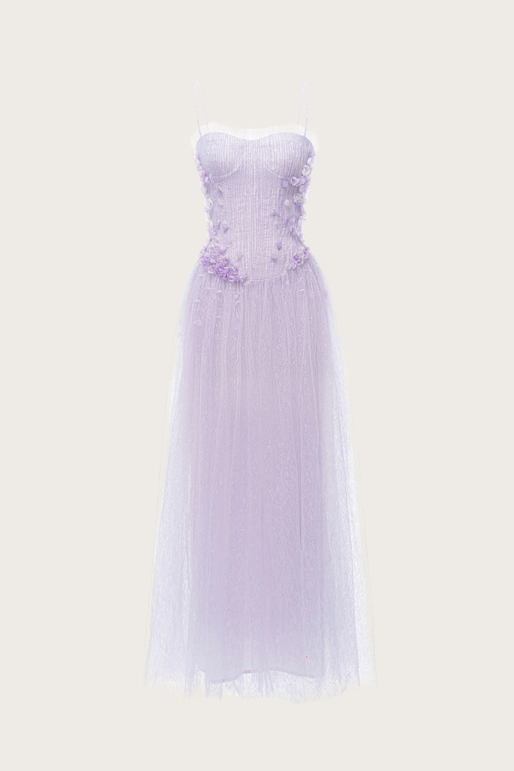 Lavender Whisper Maxi Gown