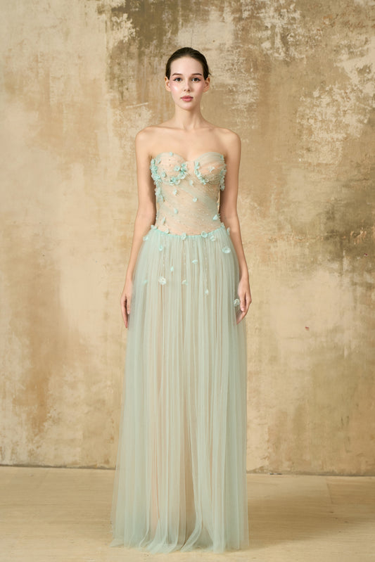 Celestial Mint – Bridal Couture Signature