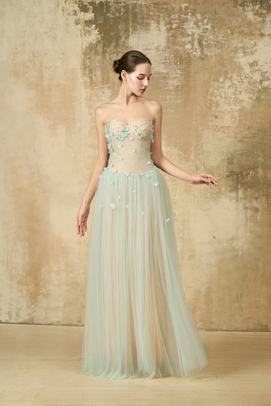 Celestial Mint – Bridal Couture Signature