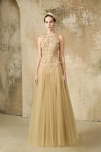 Nude Serenade Maxi Dress