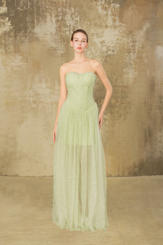 Citrine Shimmer Corset