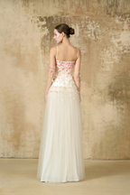 Bridal Waterfall of Blooms Maxi Dress