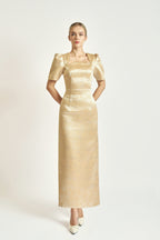 Golden Duchess Dress