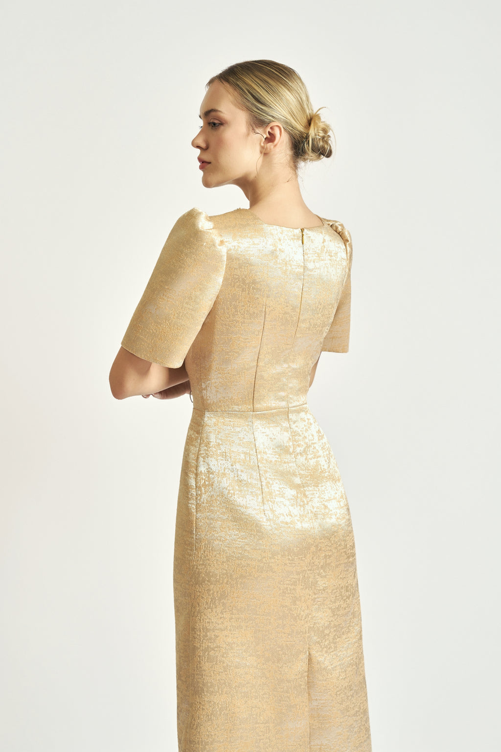 Golden Duchess Dress
