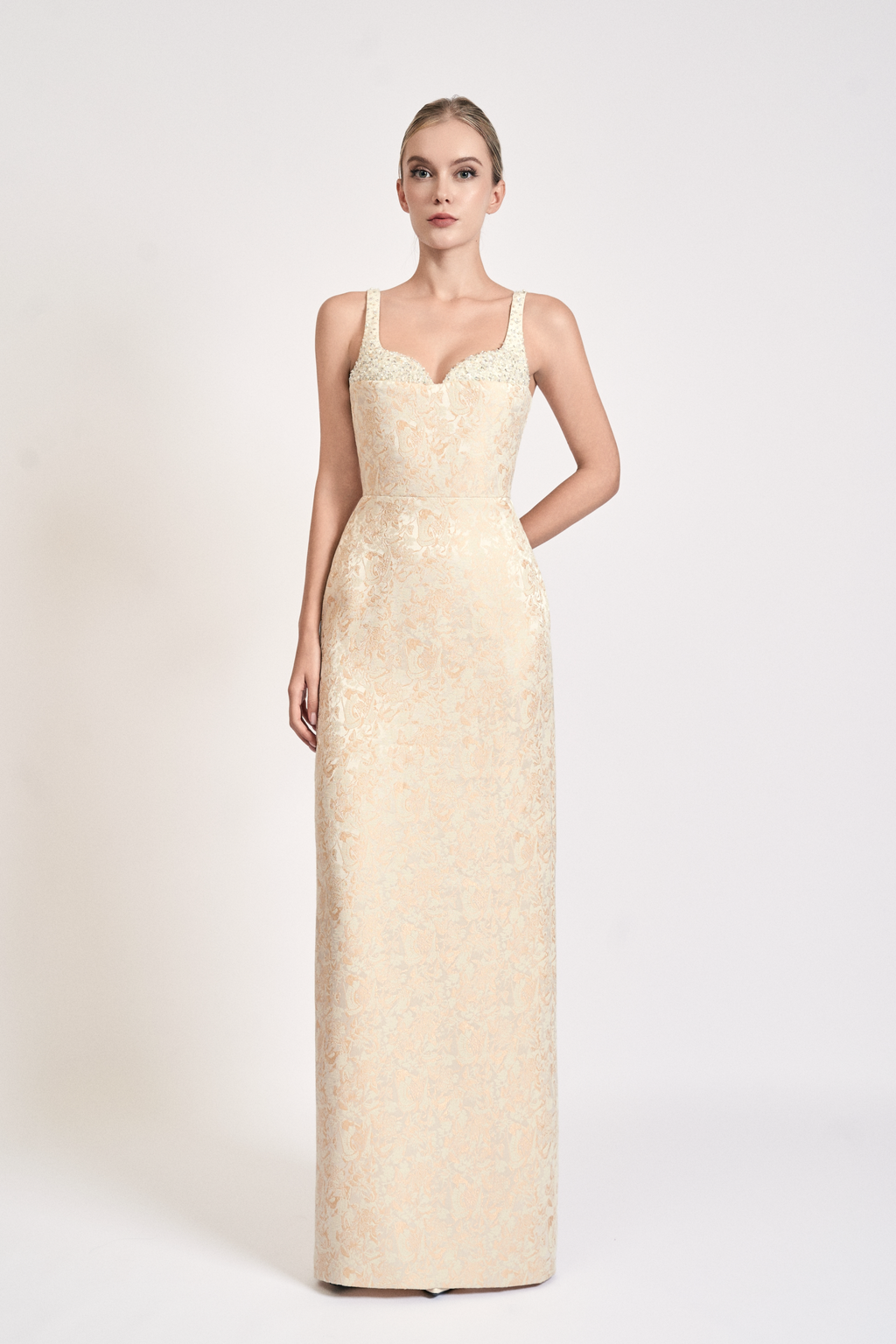 Crystal Embellished Maxi