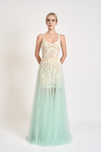Ivory Bloom Maxi Dress