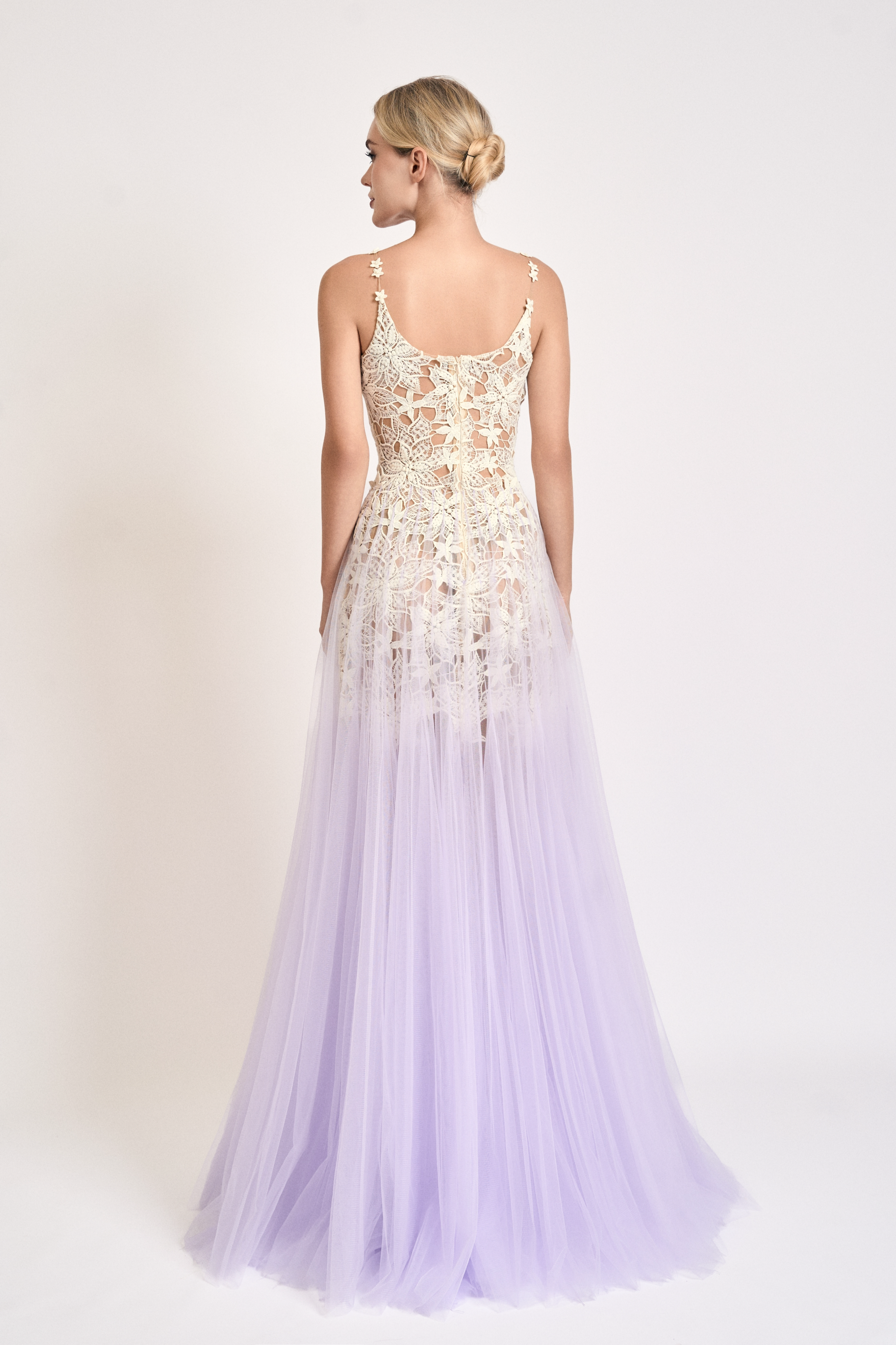 Violet Bloom Maxi Dress