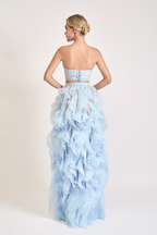 Beaded Strapless Corset Top
