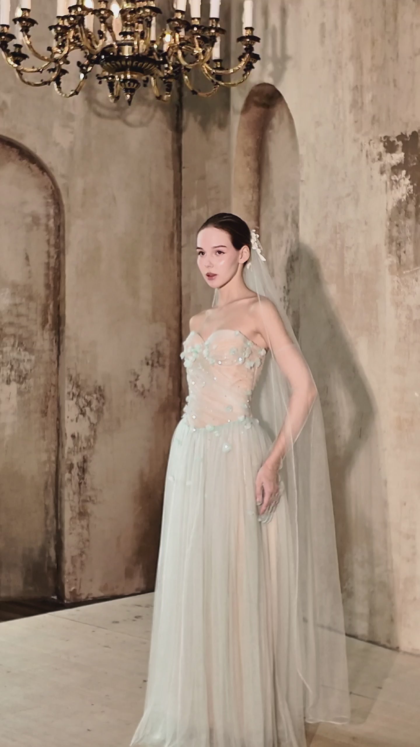 Celestial Mint – Bridal Couture Signature