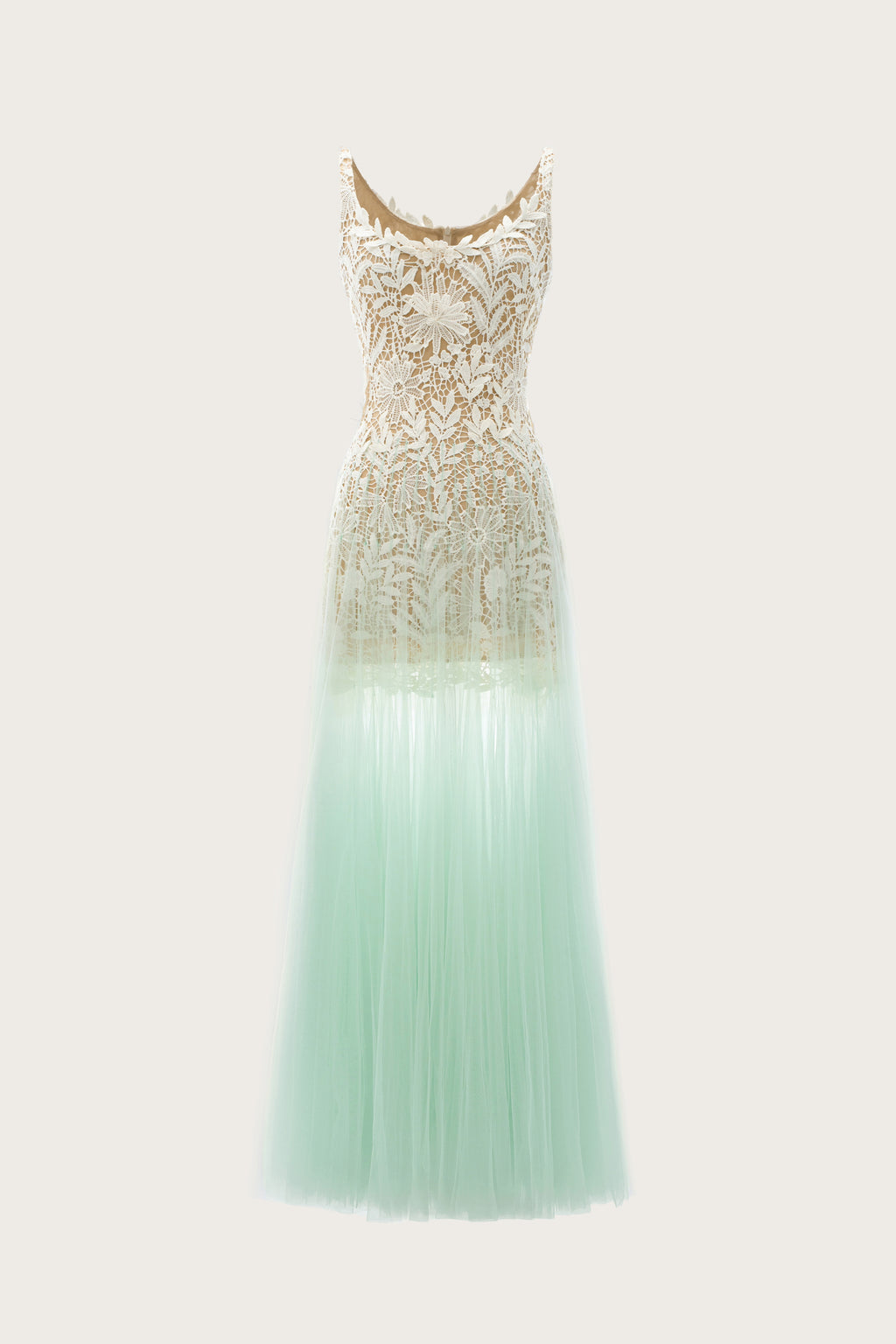 Mint Bloom Maxi Dress