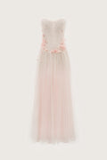 Blush Petal Shimmer Dress