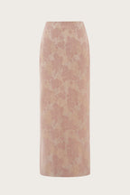 Sculpted Brocade Skirt