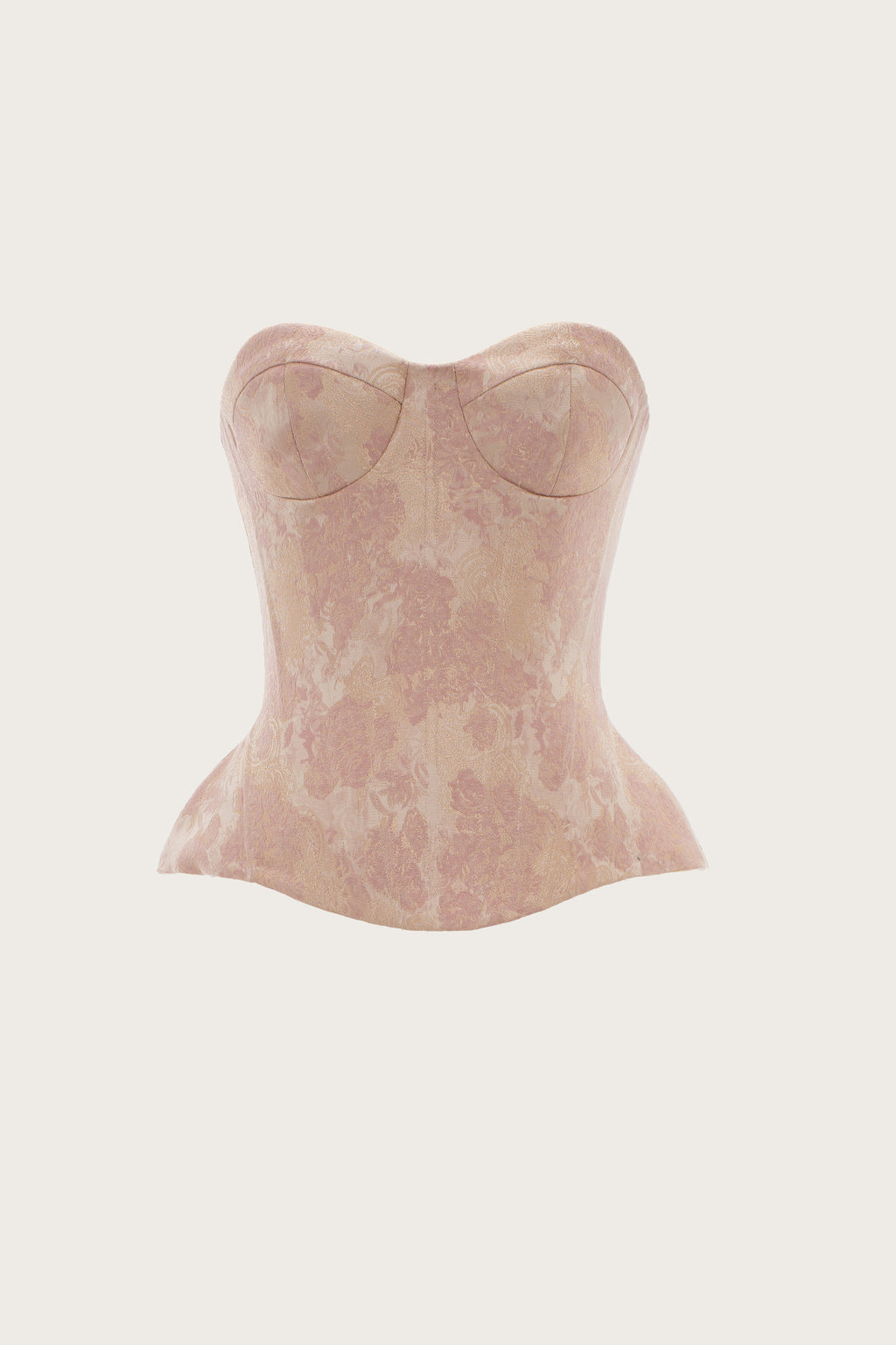 Sculpted Brocade Corset